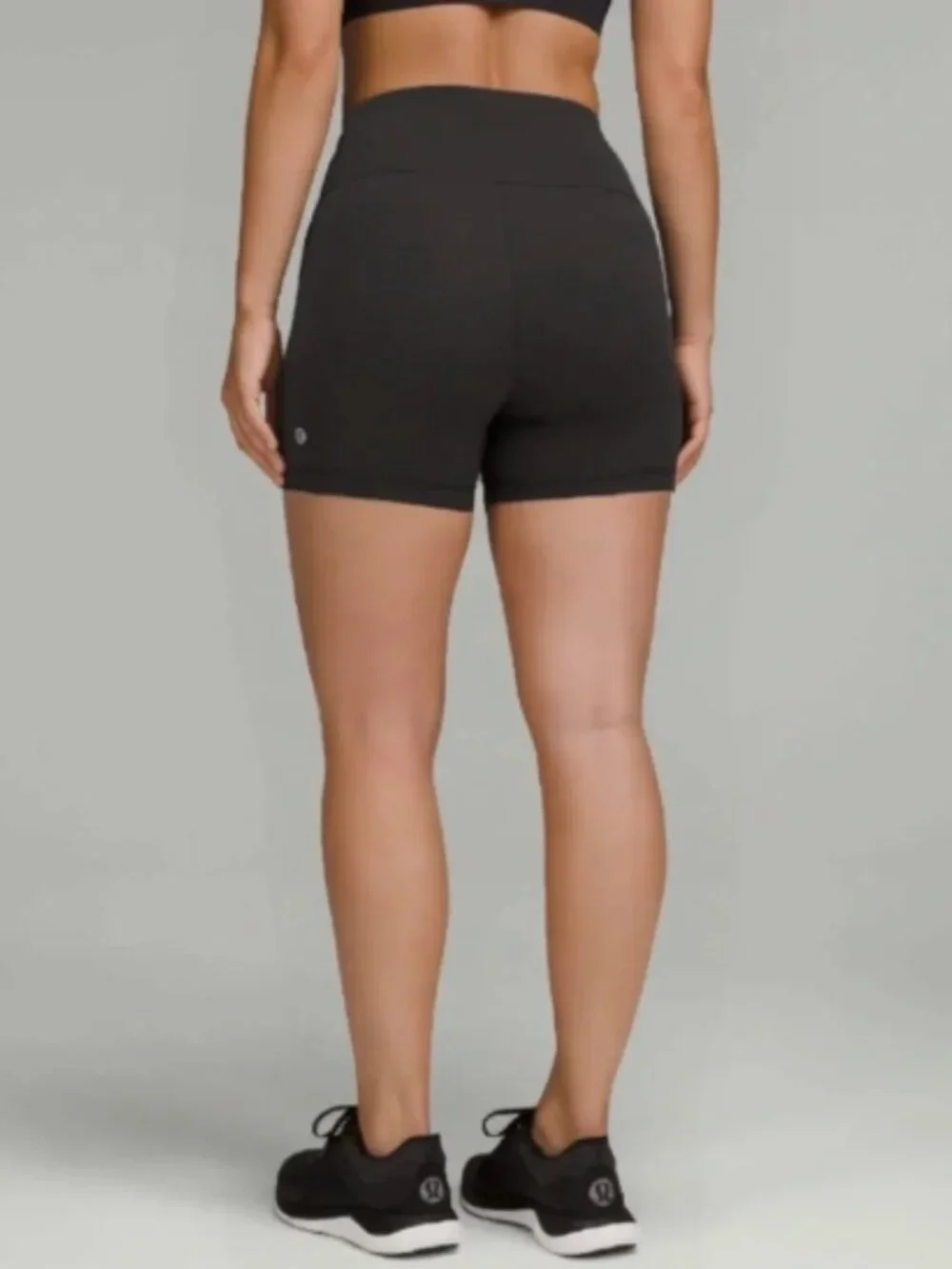 Lululemon Wunder Train High Rise Short 4” Black size 4 Contour Fit - Picture 4 of 5